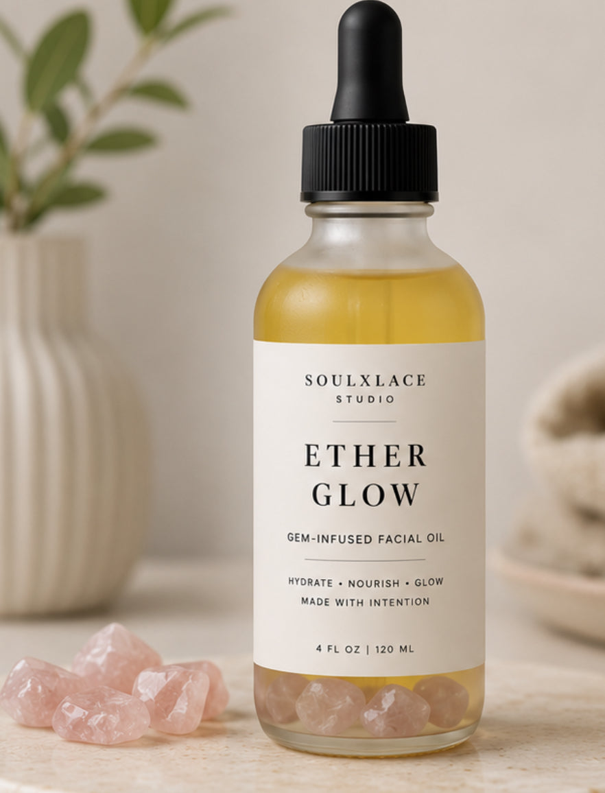 ETHER GLOW™ Gem-Infused Facial Oil