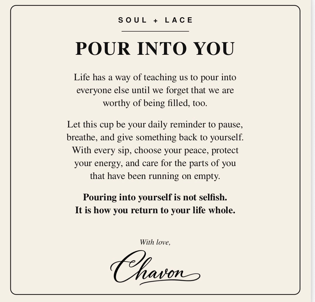 POUR INTO YOU™ Daily Reminder Mug